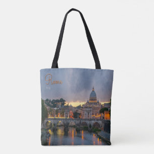 Italien Rom Sant'Angelo bridge dusk Tygkasse