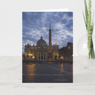 Italien, Rom, Vatikanstaten, St. Peter's Basilica Kort