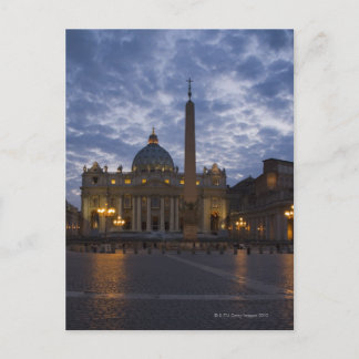 Italien, Rom, Vatikanstaten, St. Peter's Basilica Vykort
