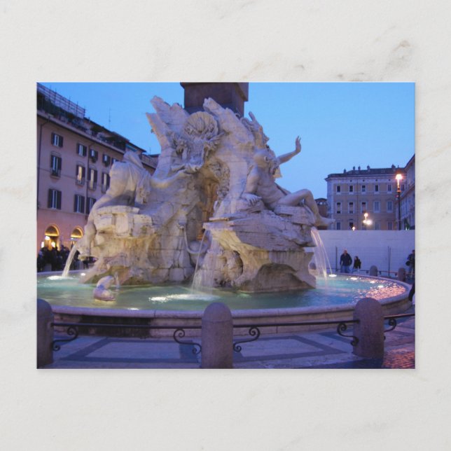 Italien, Rom Vykort (Framsida)