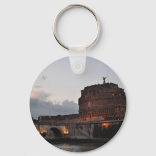 Italien Rome Castello S. Angelo Foto Nyckelring