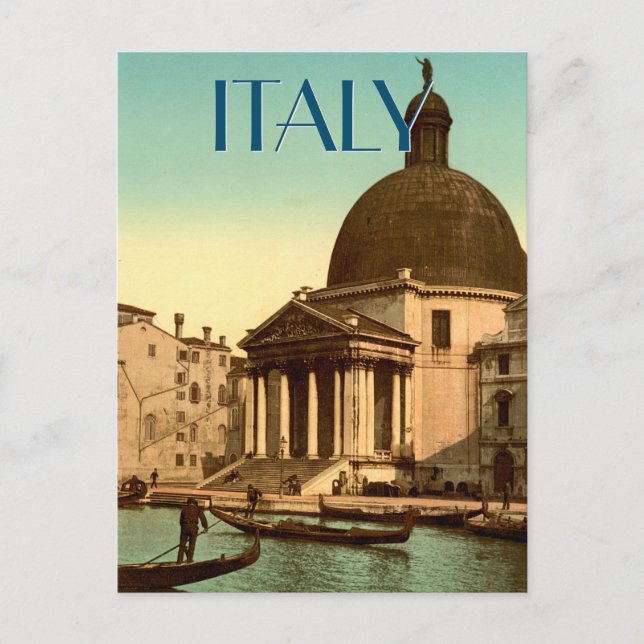 Italien San Simeone Piccolo Venice Anpassningsbar  Vykort (Framsida)