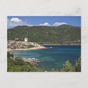 Italien, Sardinien, Teulada. Spansk torn. Vykort