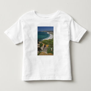 Italien, Sardinien, Tharros. Utsikt från det spans T-shirt