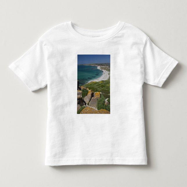 Italien, Sardinien, Tharros. Visa från spanska T-shirt (Framsida)