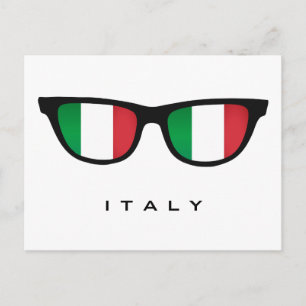 Italien Shades anpassningsbar text och vykort för