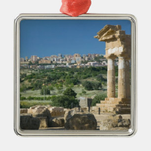 Italien, Sicilien, Agrigento, La Valle dei Templi, Julgransprydnad Metall