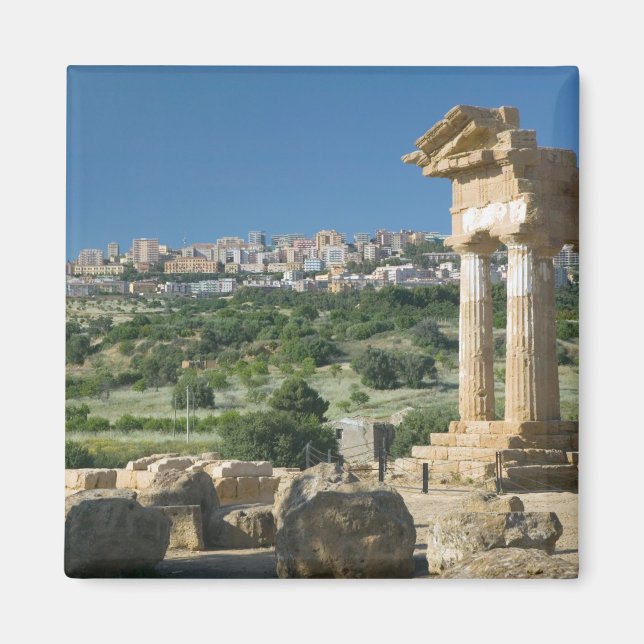 Italien, Sicilien, Agrigento, La Valle dei Templi, Magnet (Framsidan)