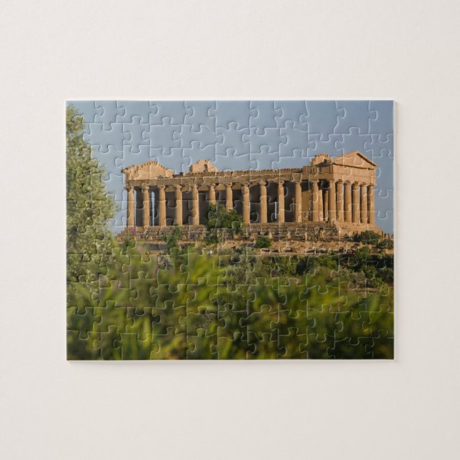 Italien, Sicilien, Agrigento, La Valle dei Templi, Pussel (Horisontell)
