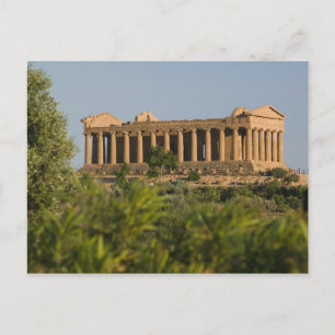 Italien, Sicilien, Agrigento, La Valle dei Templi, Vykort