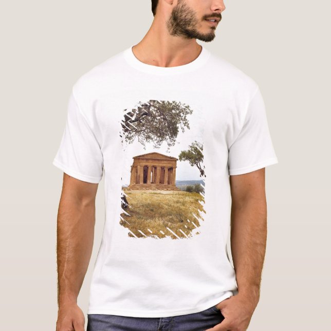 Italien, Sicilien, Agrigento. Ruinerna av 2 Tee (Framsida)