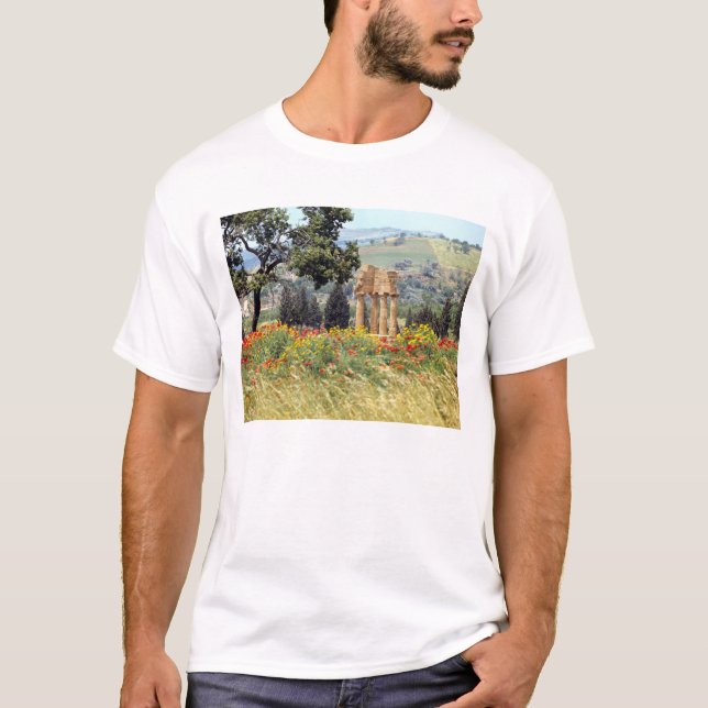 Italien, Sicilien, Agrigento. Ruinerna efter Tee (Framsida)