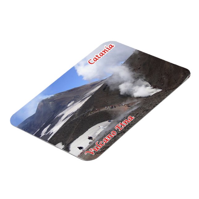 Italien - Sicilien - Catania - Etna - Magnet (Vänstra Sidan)