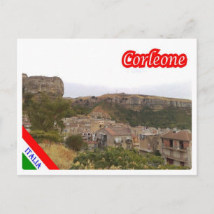 Italien - Sicilien - Corleone - Vykort