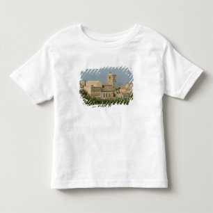 Italien, Sicilien, Enna, Stadsvy från Rocca di 2 Tee