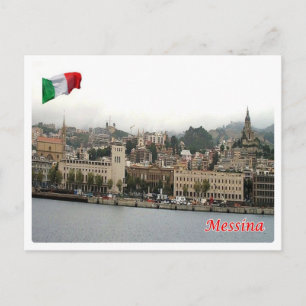 Italien - Sicilien - Messina - Cityscape - Vykort