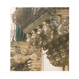 ITALIEN, Sicilien, NOTO: Finaste barockstaden i Anteckningsblock