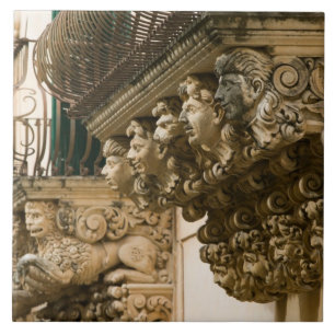 ITALIEN, Sicilien, NOTO: Finaste barockstaden i Kakelplatta