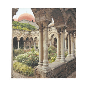 Italien, Sicilien, Palermo. Kloasterna finns kvar Anteckningsblock