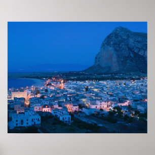 Italien, Sicilien, SAN VITO LO CAPO, Resort Town Poster