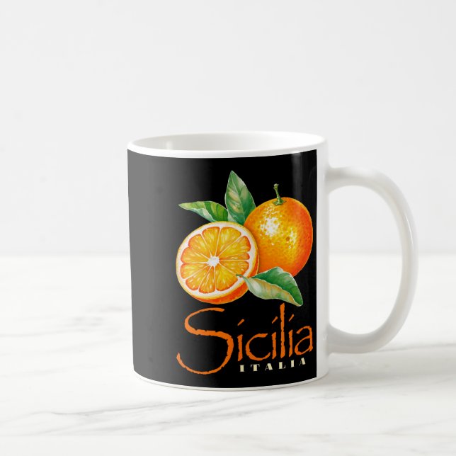 Italien sicilien souvenir_sicilien  kaffemugg (Höger)