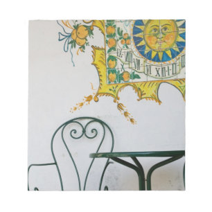ITALIEN, Sicilien, TAORMINA: Bam, Bar Café detalj Anteckningsblock