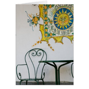 ITALIEN, Sicilien, TAORMINA: Bam, Bar Café detalj Hälsningskort