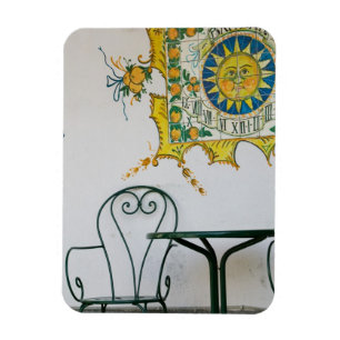 ITALIEN, Sicilien, TAORMINA: Bam, Bar Café detalj Magnet