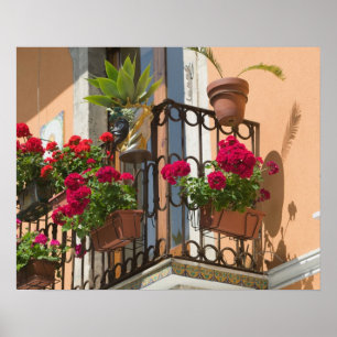 ITALIEN, Sicilien, TAORMINA: Corso Umberto 1 Poster