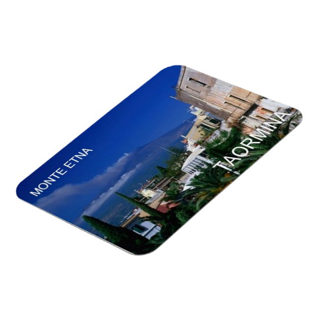 Italien - Sicilien - Taormina - Etna - Magnet (Vänstra Sidan)