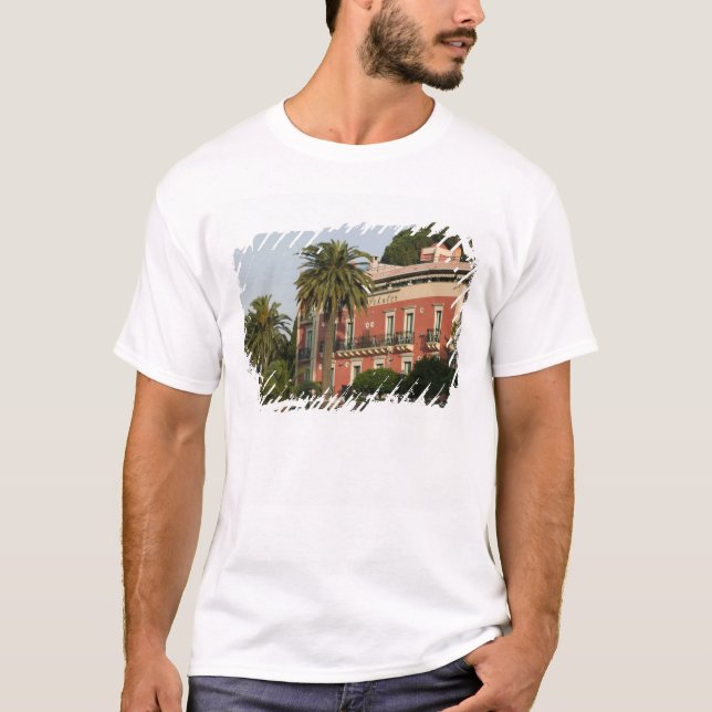 ITALIEN, Sicilien, TAORMINA: Hotel Schuler Tee Shirt (Framsida)