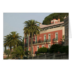 ITALIEN, Sicilien, TAORMINA: Hotell Schuler Hälsningskort