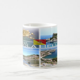 Italien - Sicilien - Taormina - Isola Bella - Kaffemugg