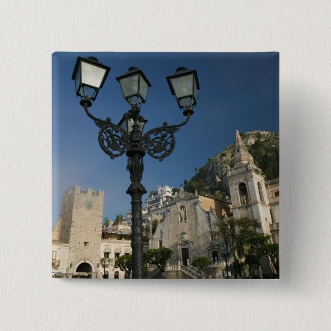 ITALIEN, Sicilien, TAORMINA: Piazza iX Aprile, San Knapp (Framsida)