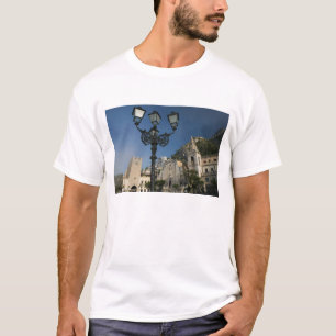 ITALIEN, Sicilien, TAORMINA: Piazza iX Aprile, San T-shirt