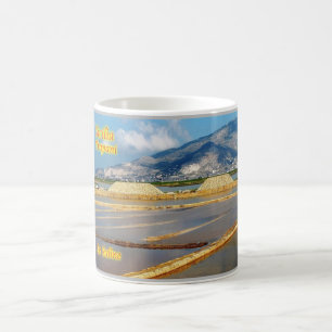 Italien - Sicilien - Trapani - Le Saline - Kaffemugg