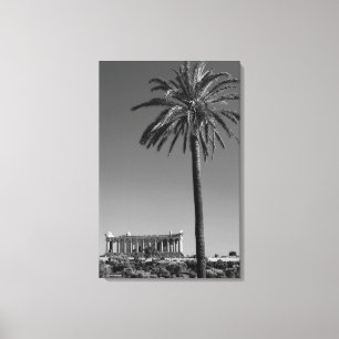 Italien, Sicily, Agrigento, La Valle dei Templi, 3 Canvastryck