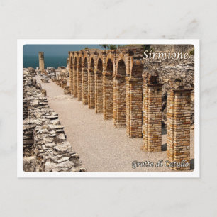 Italien - Sjö Garda - Sirmione - Grotte di Catullo Vykort