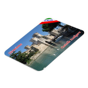 Italien - Sjö Garda - Sirmione - Scaligero Castle Magnet