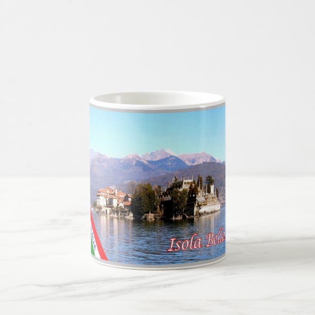 Italien - Sjö Maggiore - Isola Bella - Kaffemugg (Center)