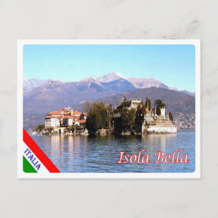 Italien - Sjö Maggiore - Isola Bella - Vykort