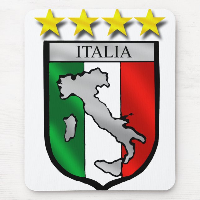 italien skyddar den italienflaggaitalia kartan musmatta (Framsidan)