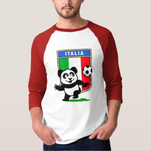 Italien Soccer Panda (lätta skjortor) Tröja
