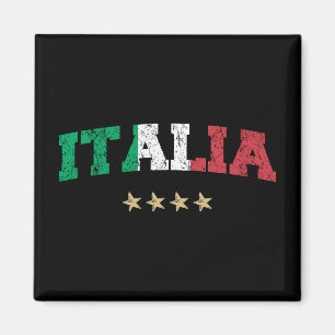 Italien Soccer Shirt Football Fläkt Italienska Fla Magnet