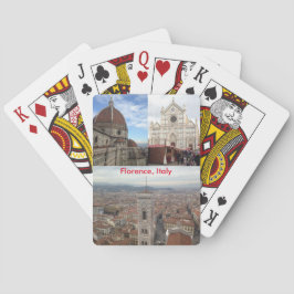 Italien som leker kort spel kort