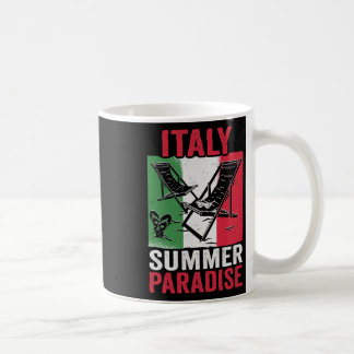 Italien Sommarparadis Strand Semester Italien Kaffemugg