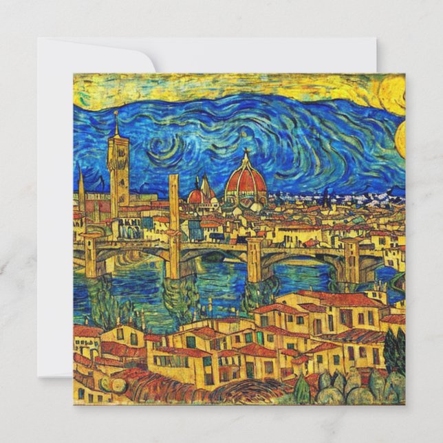 Italien Starry Starry Night Florence (Framsida)