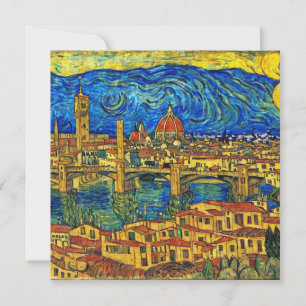 Italien Starry Starry Night Florence