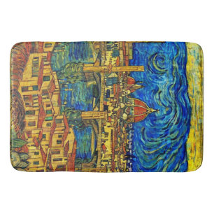 Italien Starry Starry Night Florence Badrumsmatta