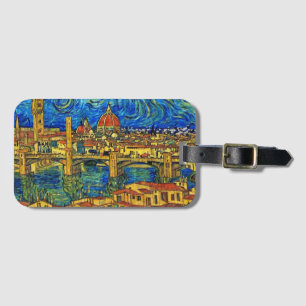 Italien Starry Starry Night Florence Bagagebricka